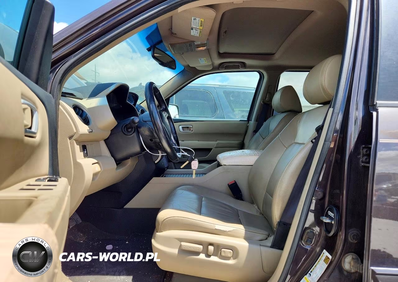 2015 Honda Pilot Exl VIN:5FNYF3H5XFB017420 - 7