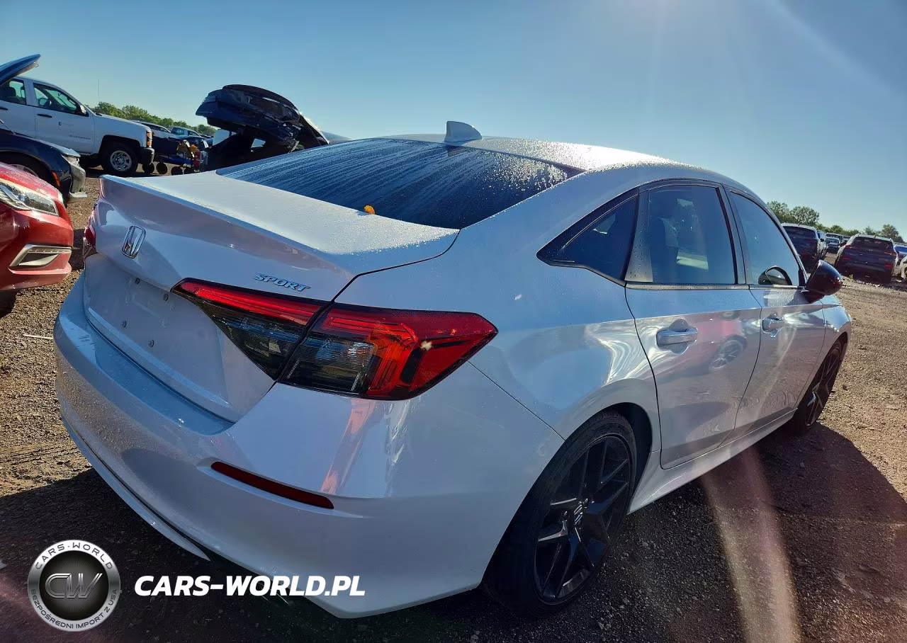 2022 Honda Civic Sport VIN:2HGFE2F51NH602324 - 3