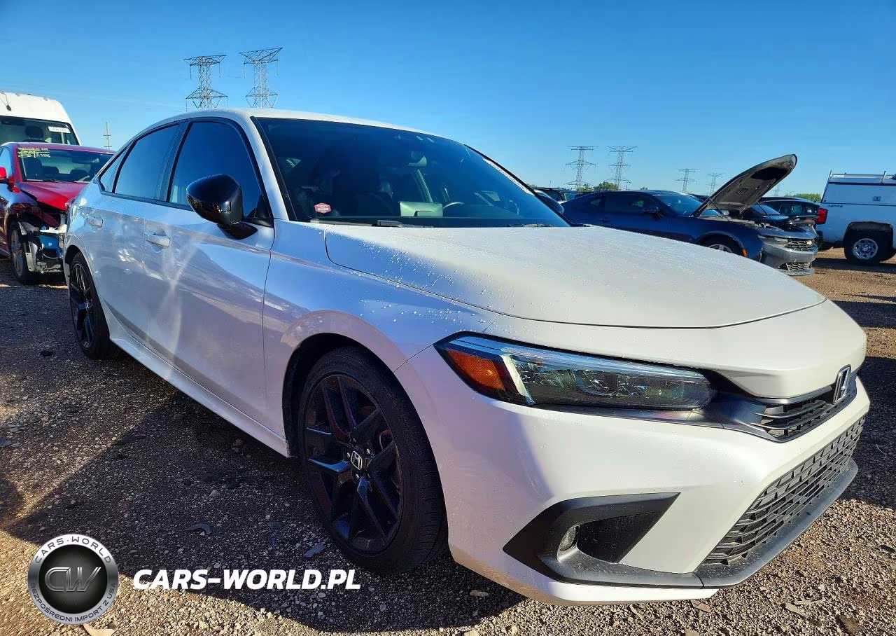 2022 Honda Civic Sport VIN:2HGFE2F51NH602324 - 4