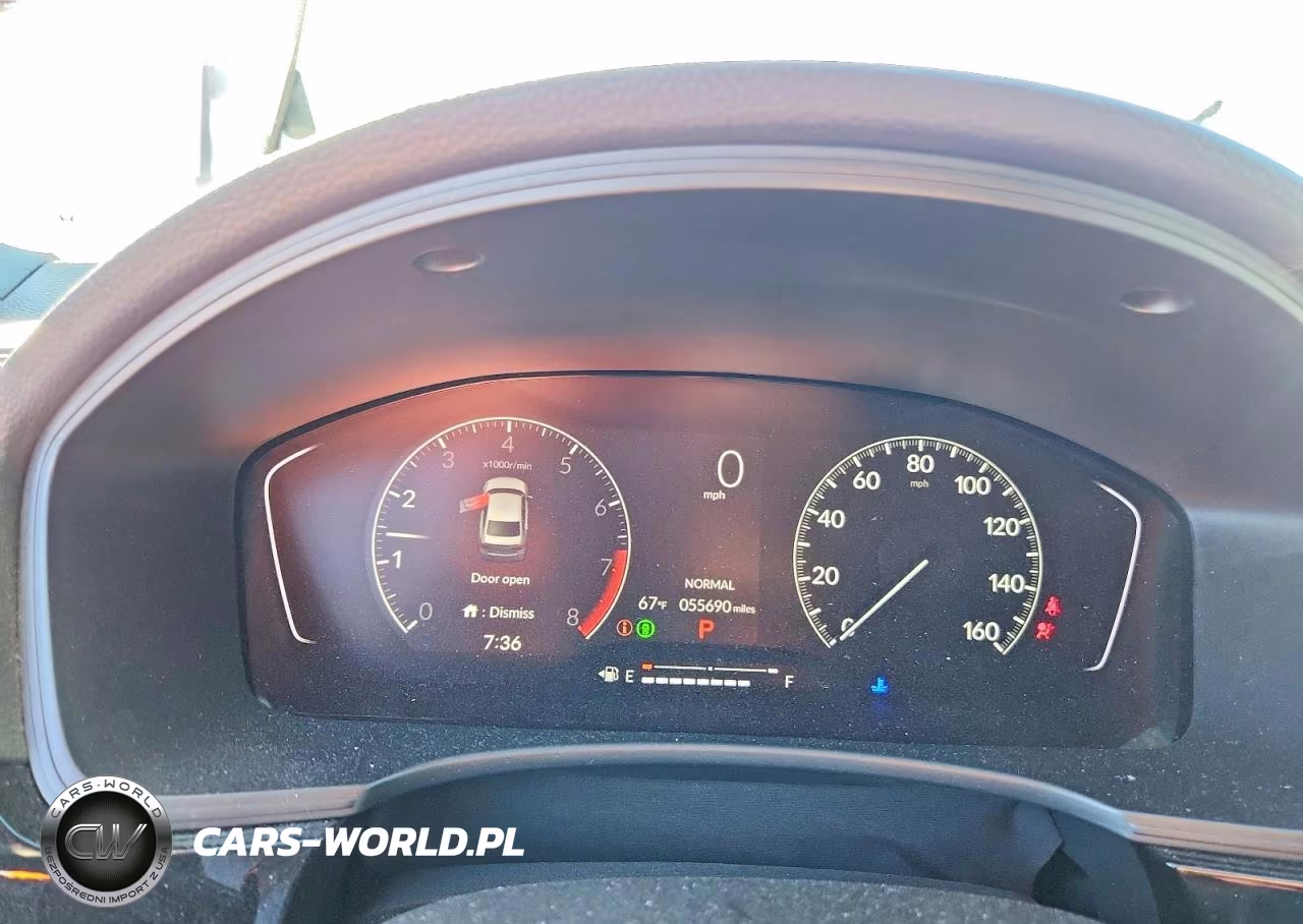 2022 Honda Civic Sport VIN:2HGFE2F51NH602324 - 9