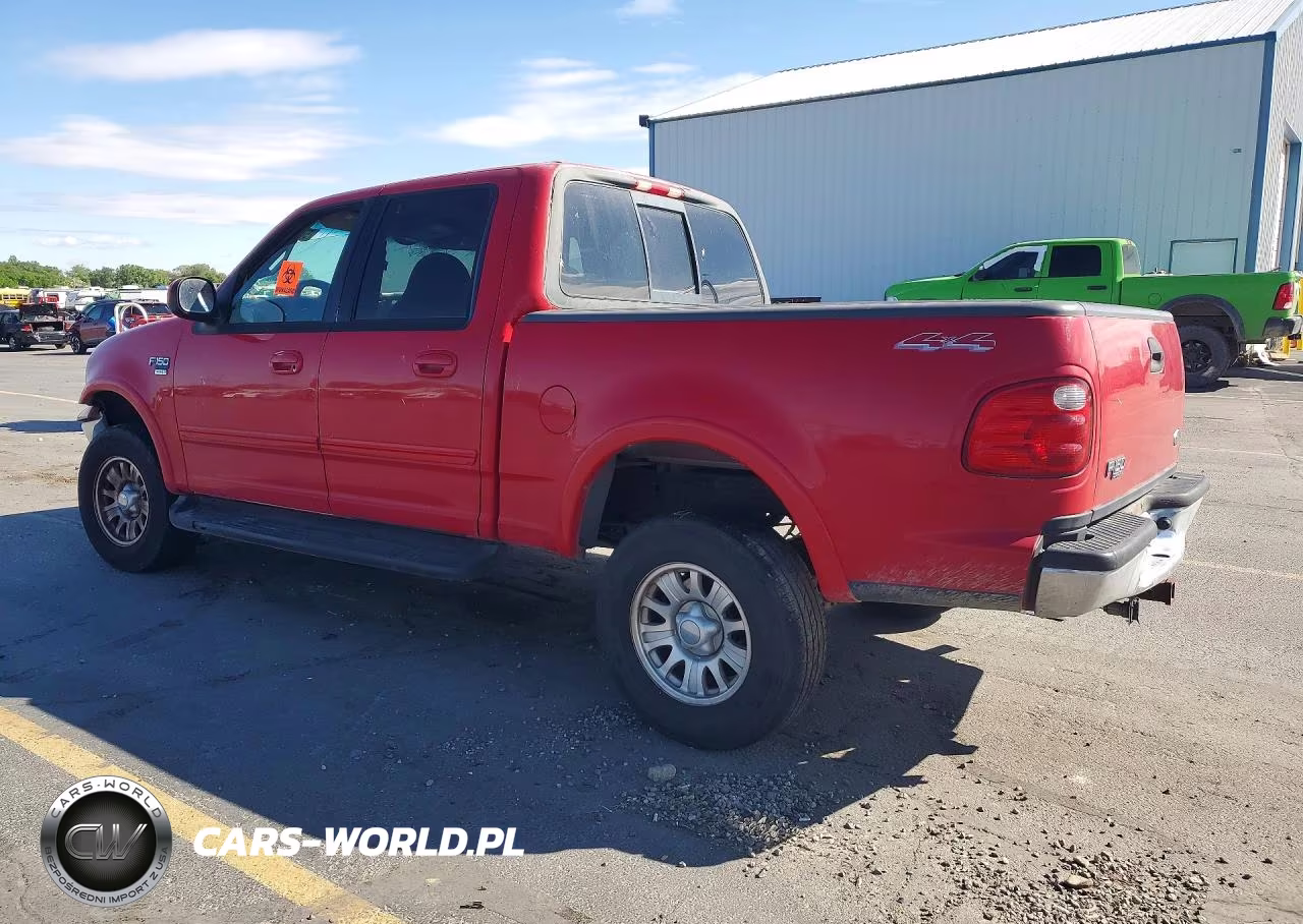 2001 Ford F150 Supercrew VIN:1FTRW08W31KE67255 - 2