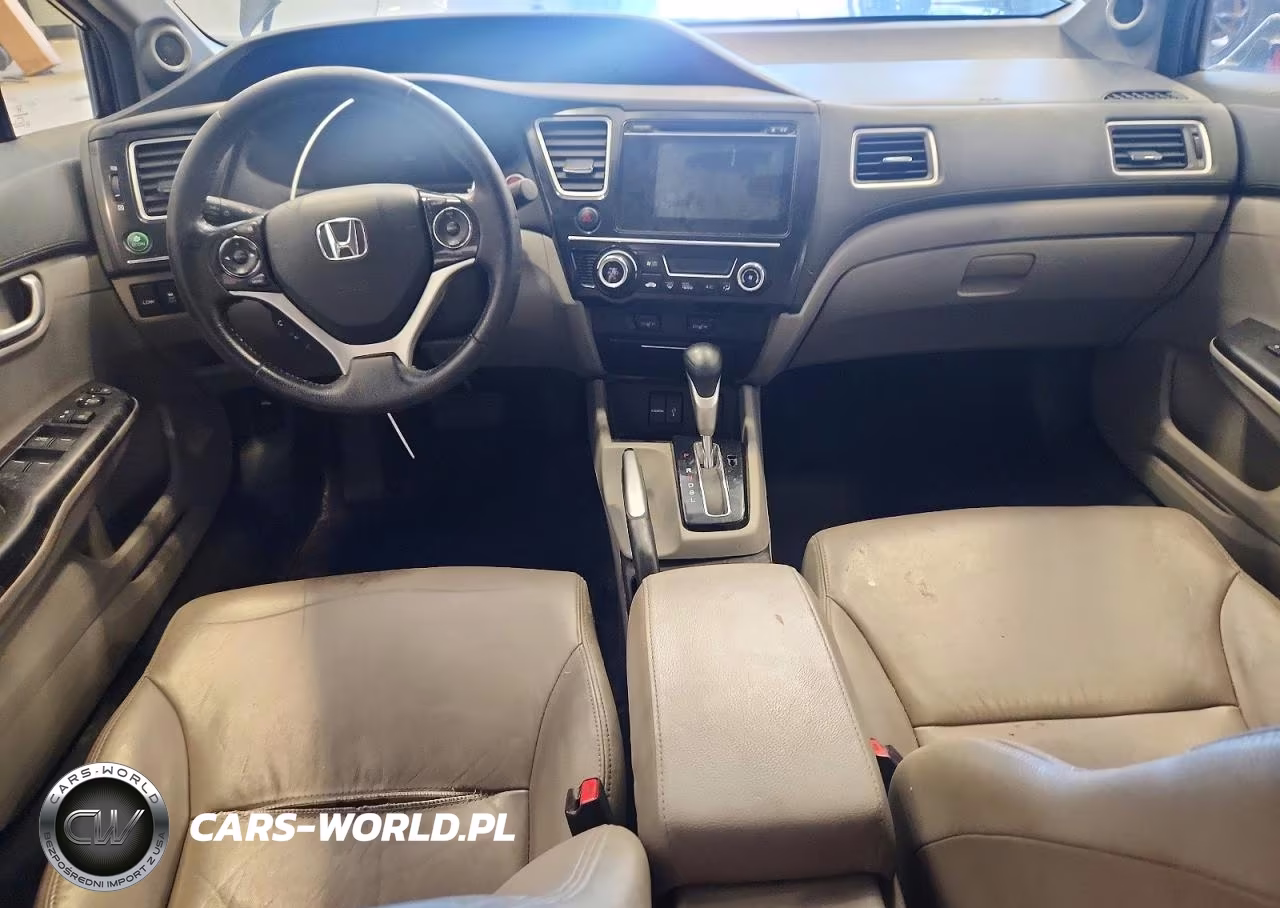 2015 Honda Civic Hybrid L VIN:19XFB4F39FE201439 - 8