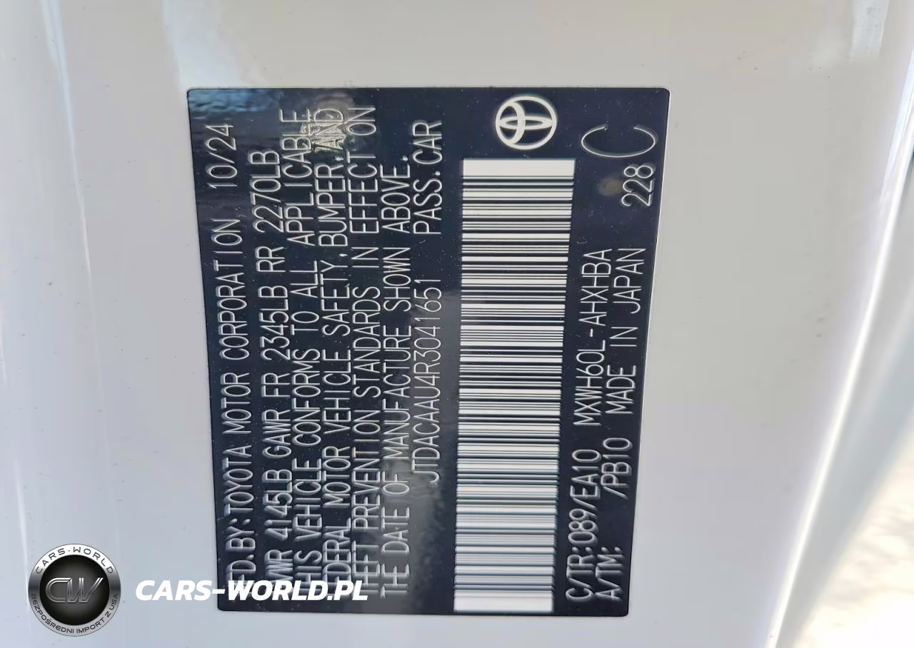 2024 Toyota Prius Limited VIN:JTDACAAU4R3041651 - 12