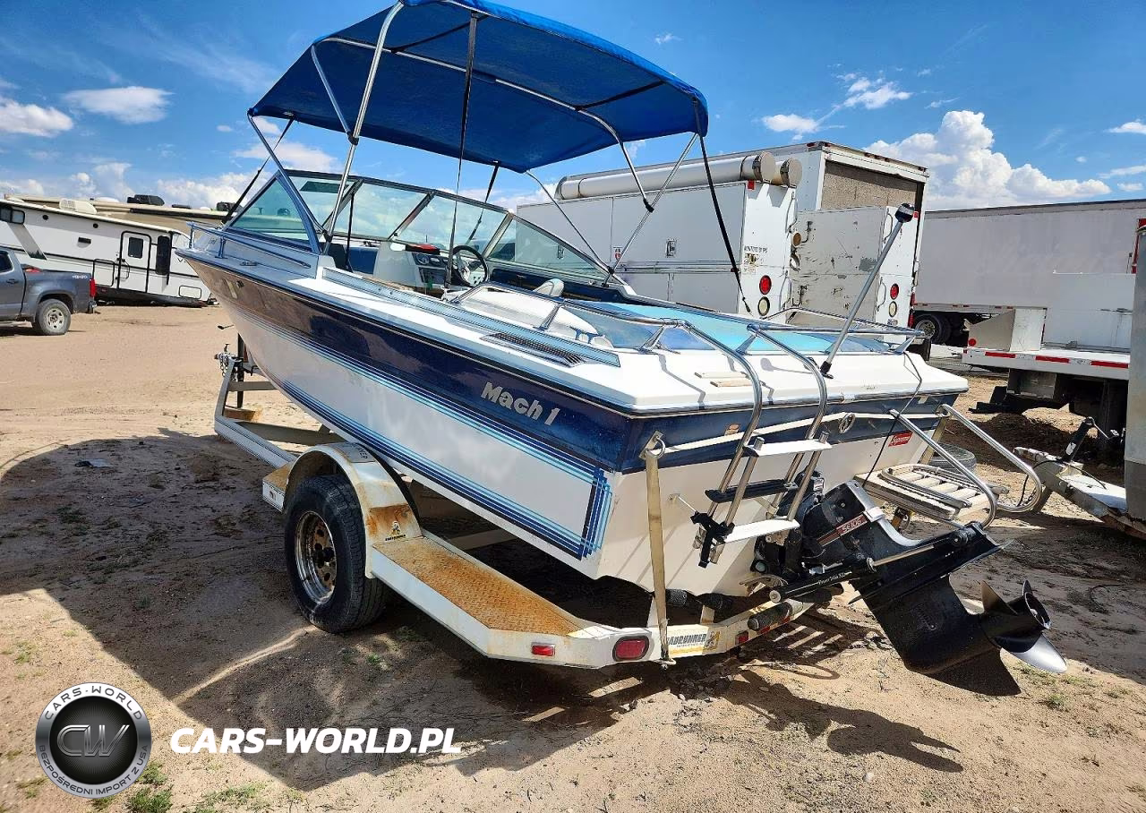 1987 Mach 1 Mv2000 Boat VIN:FL151989H687 - 3