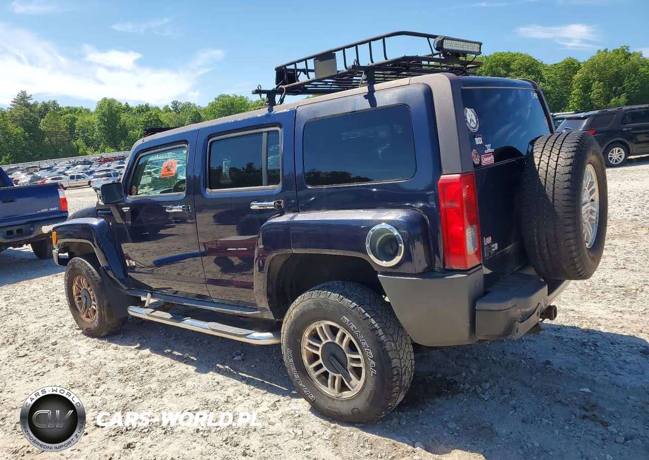 2007 Hummer H3 VIN:5GTDN13E078189706 - 2
