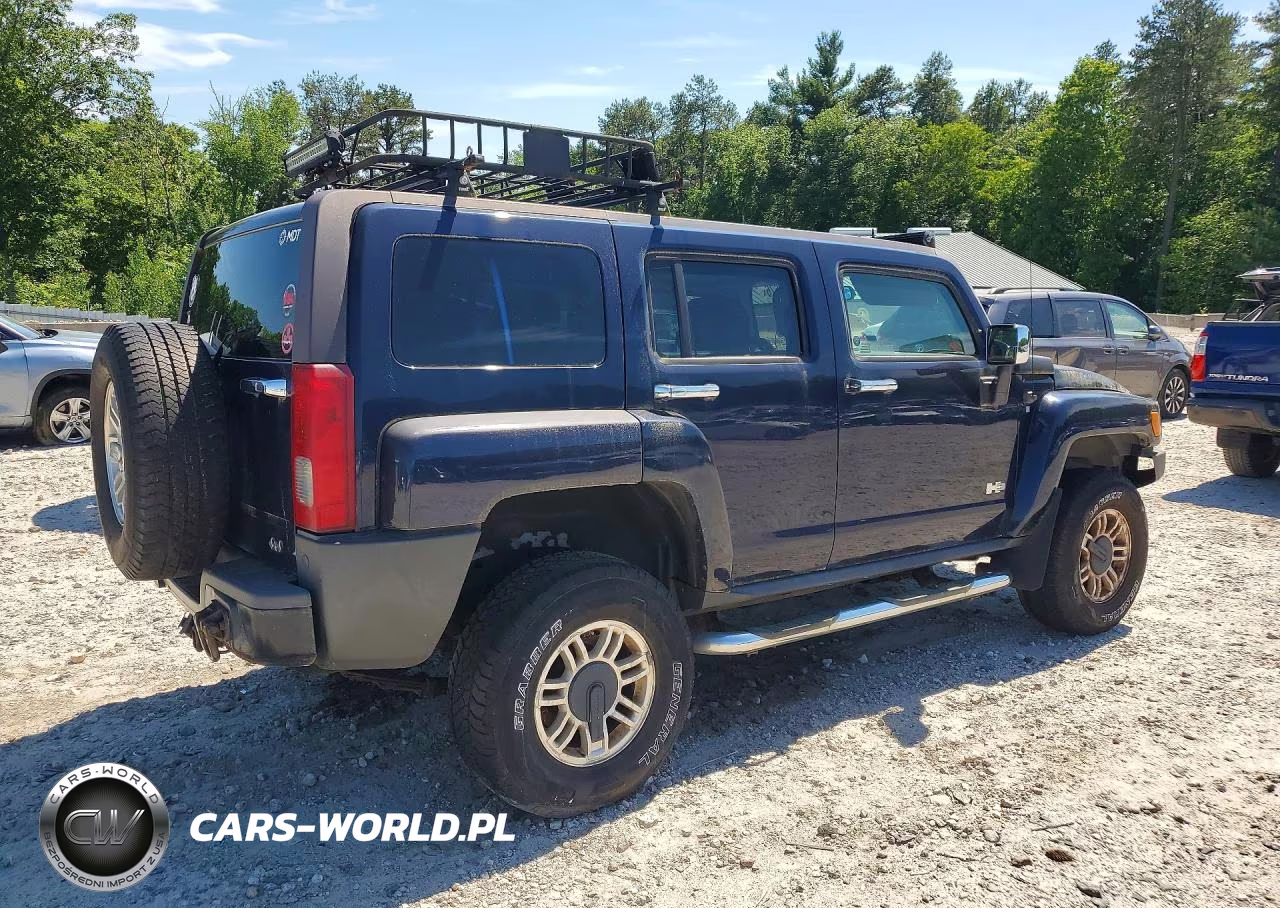 2007 Hummer H3 VIN:5GTDN13E078189706 - 3