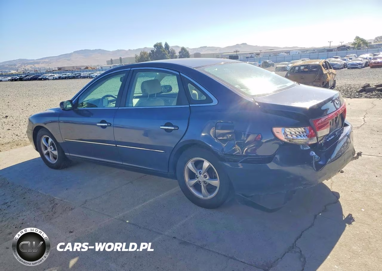 2006 Hyundai Azera Se VIN:KMHFC46F06A071508 - 2