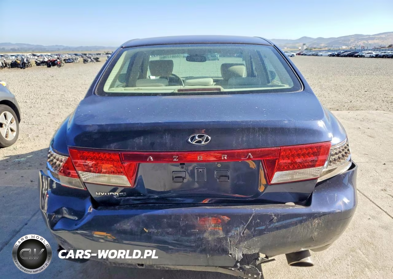 2006 Hyundai Azera Se VIN:KMHFC46F06A071508 - 6