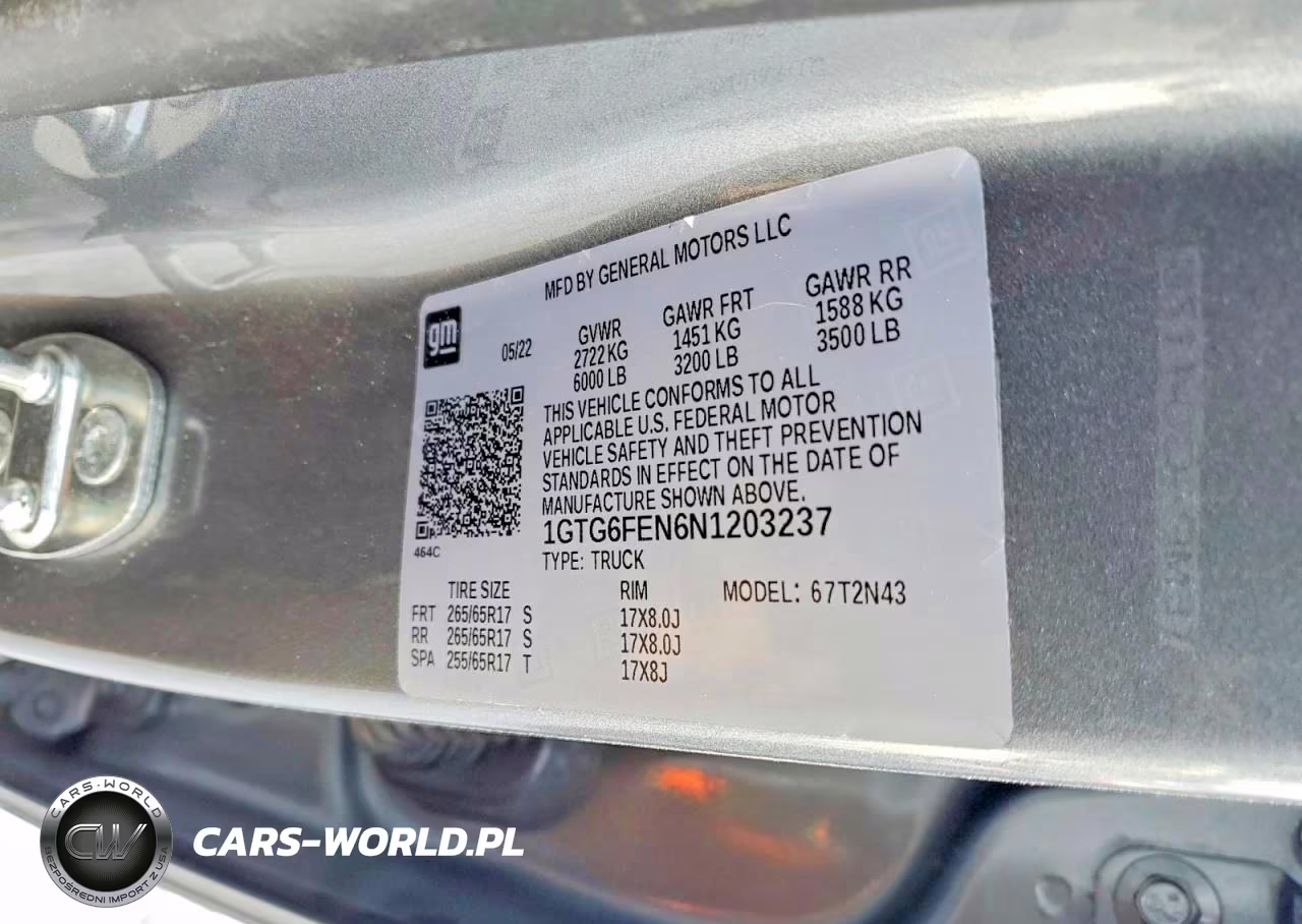 2022 GMC Canyon At4 VIN:1GTG6FEN6N1203237 - 12