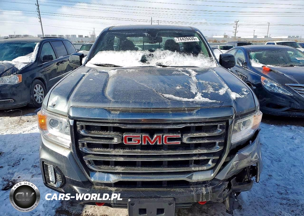 2022 GMC Canyon At4 VIN:1GTG6FEN6N1203237 - 5