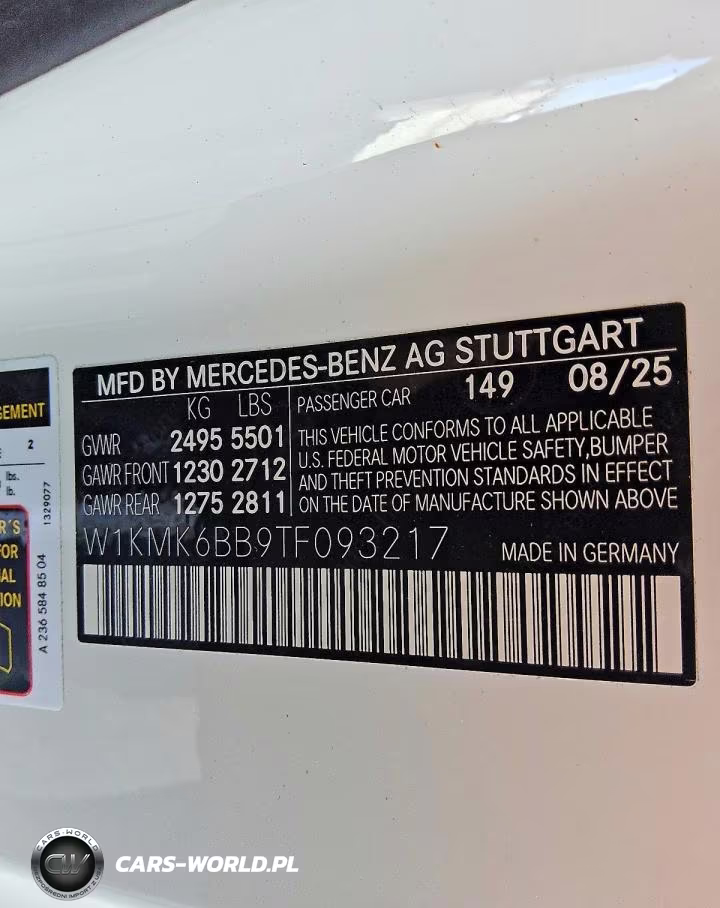 2026 Mercedes-Benz Cle 450 4Matic VIN:W1KMK6BB9TF093217 - 12