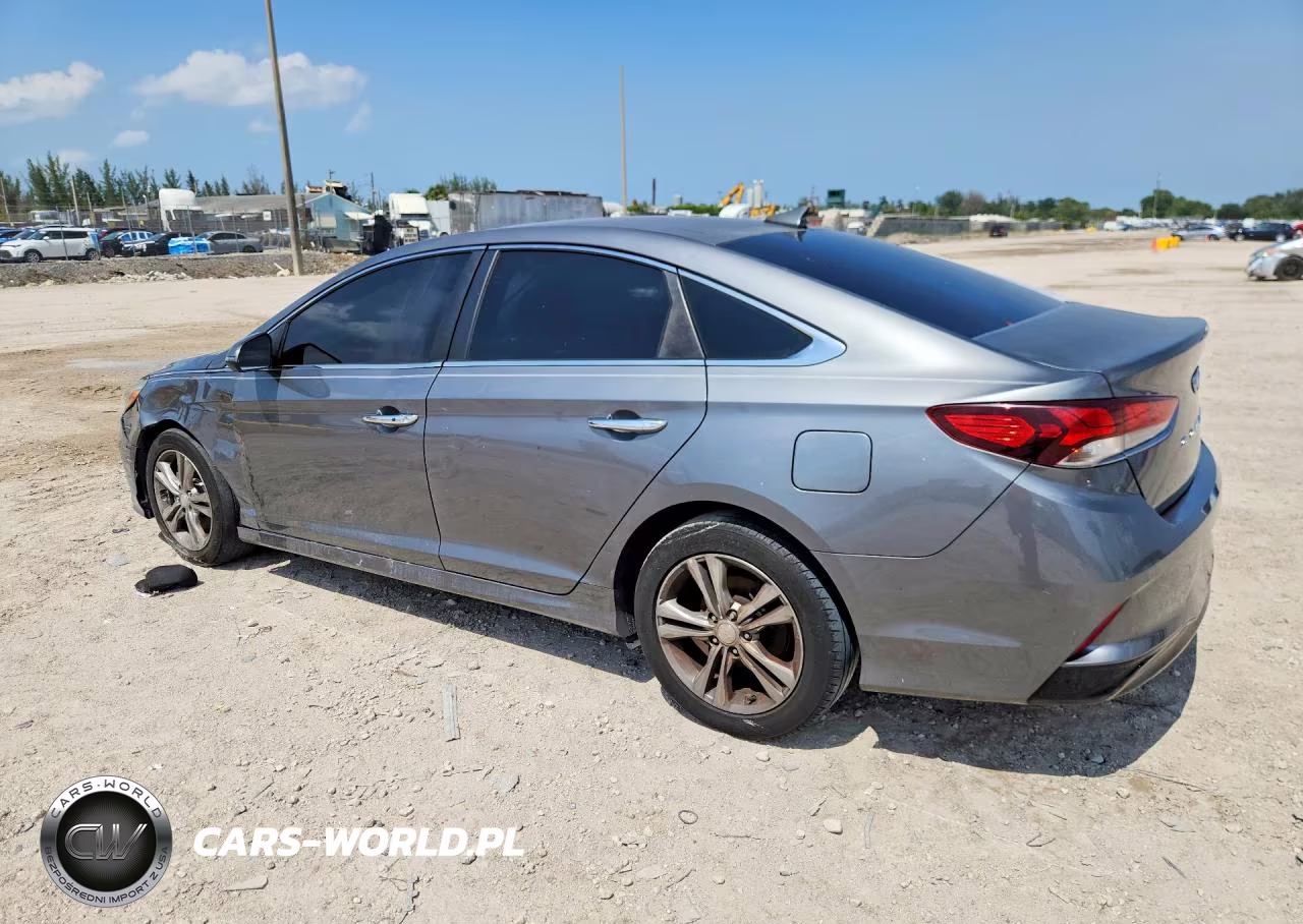 2018 Hyundai Sonata Sel VIN:5NPE34AF0JH631780 - 2