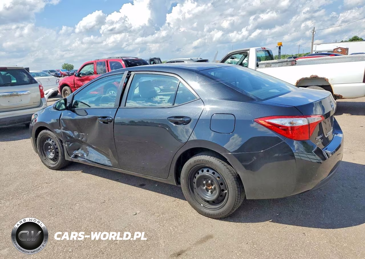 2016 Toyota Corolla Le VIN:2T1BURHE5GC621817 - 2