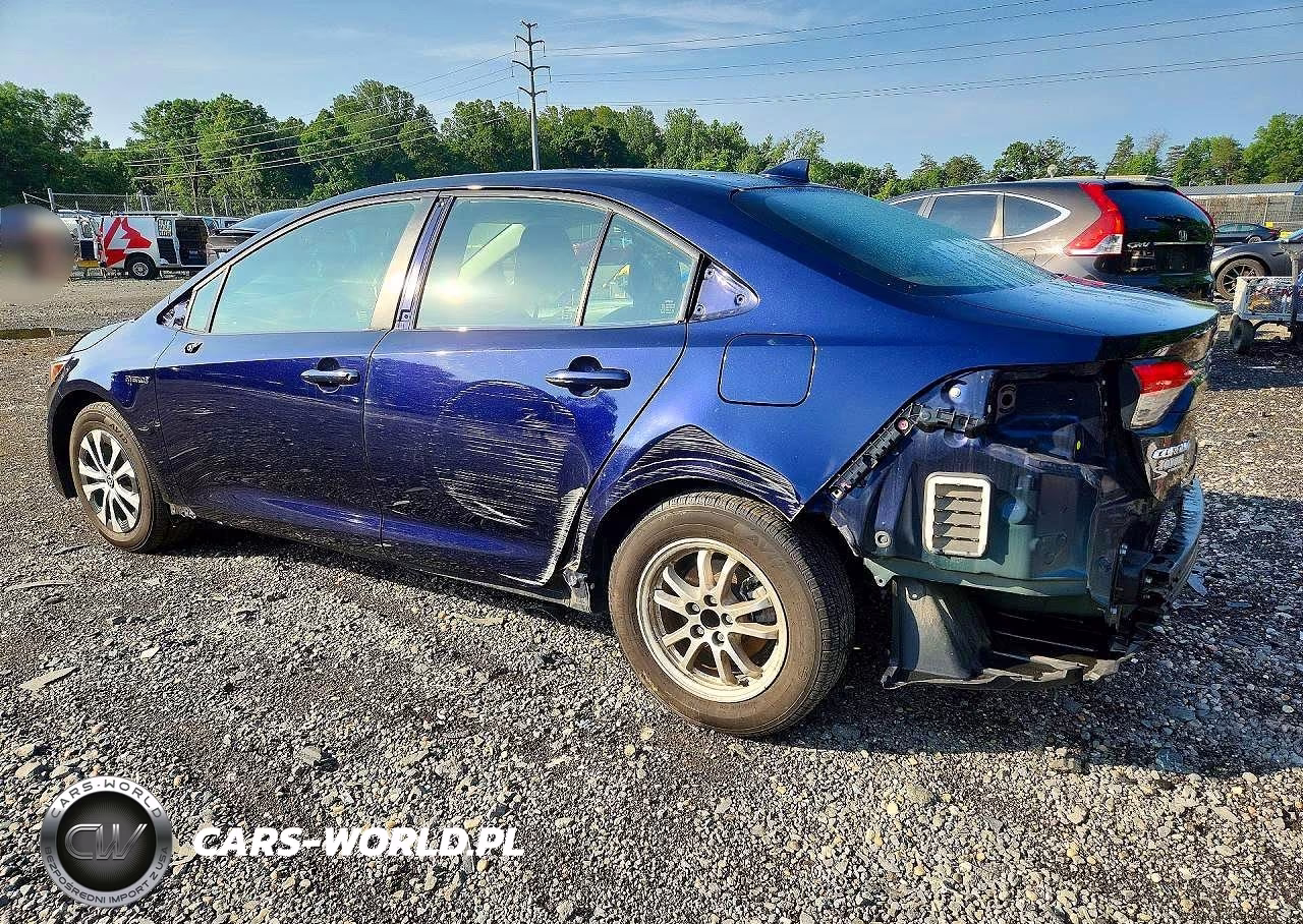 2021 Toyota Corolla Le VIN:JTDEAMDEXMJ021728 - 2