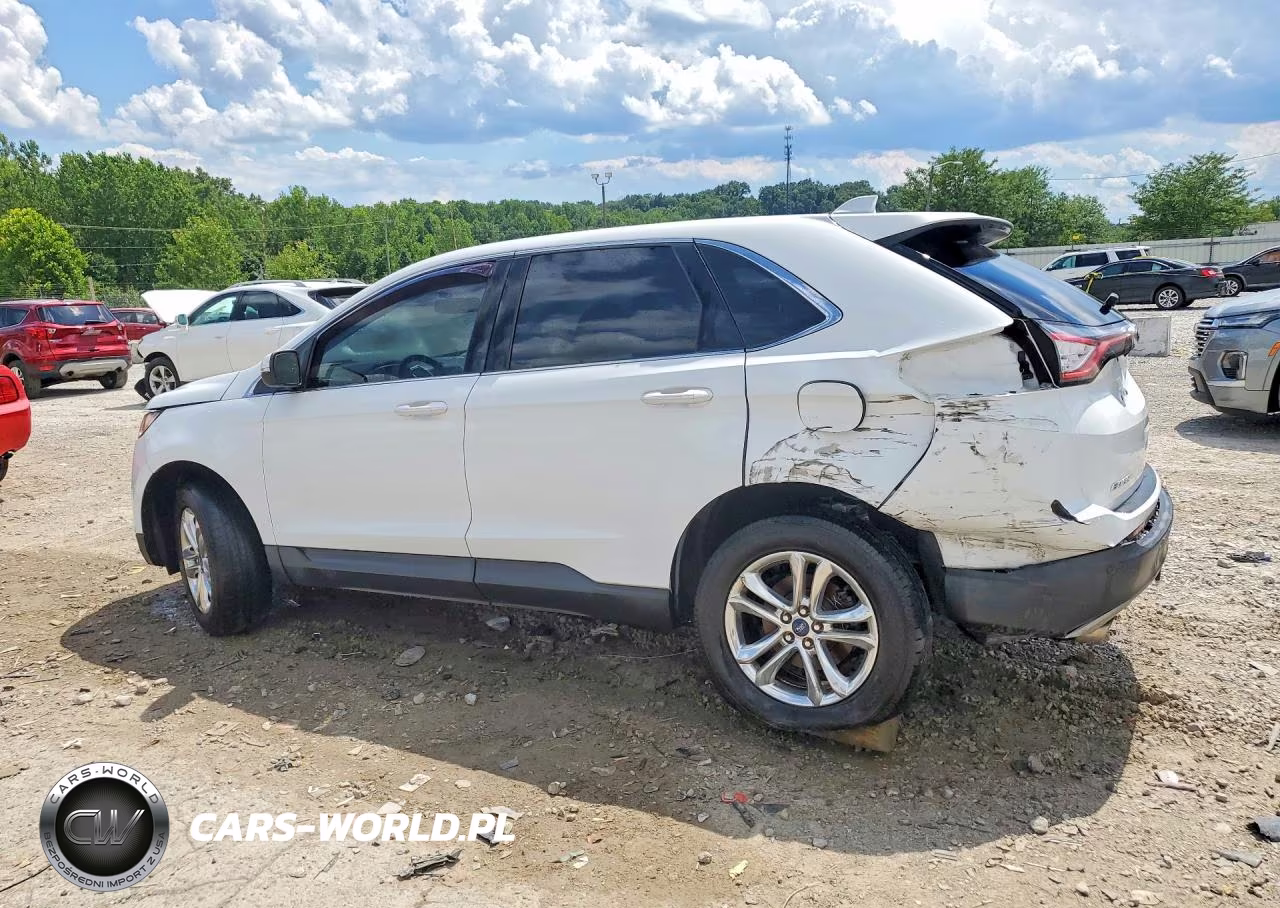 2017 Ford Edge Sel VIN:2FMPK4J87HBC18012 - 2