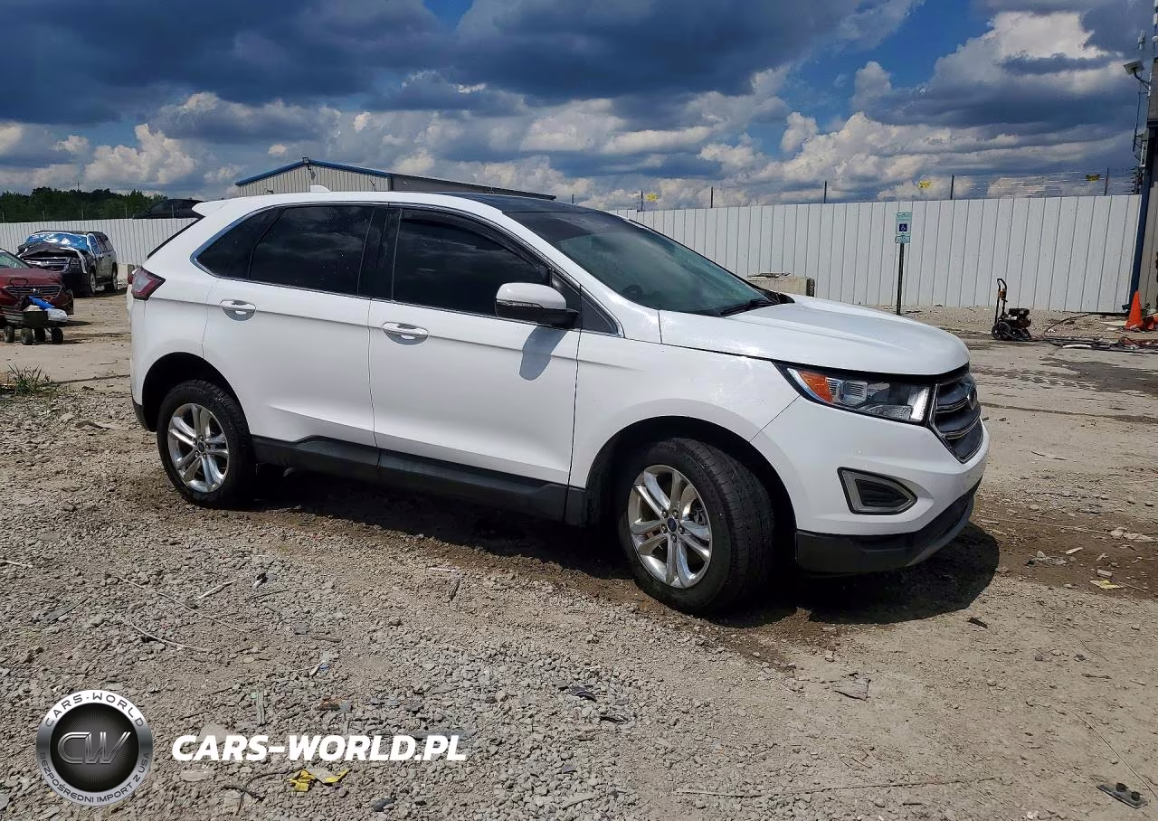 2017 Ford Edge Sel VIN:2FMPK4J87HBC18012 - 4