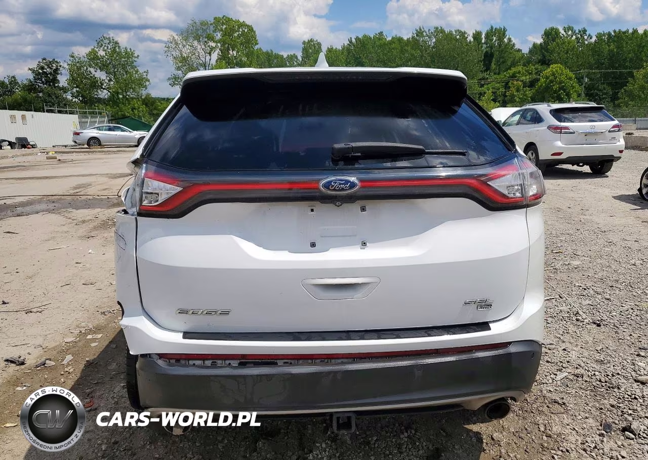 2017 Ford Edge Sel VIN:2FMPK4J87HBC18012 - 6