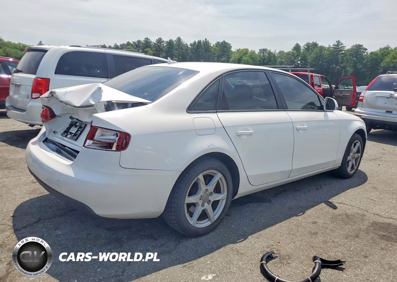 2009 Audi A4 2.0T Quattro VIN:WAULF78K39N037454 - 3