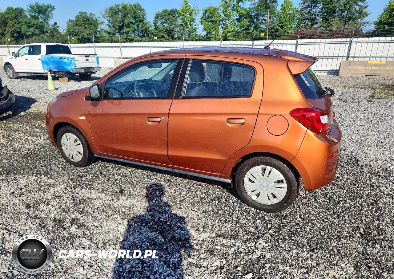 2017 Mitsubishi Mirage Es VIN:ML32A3HJ6HH010858 - 2