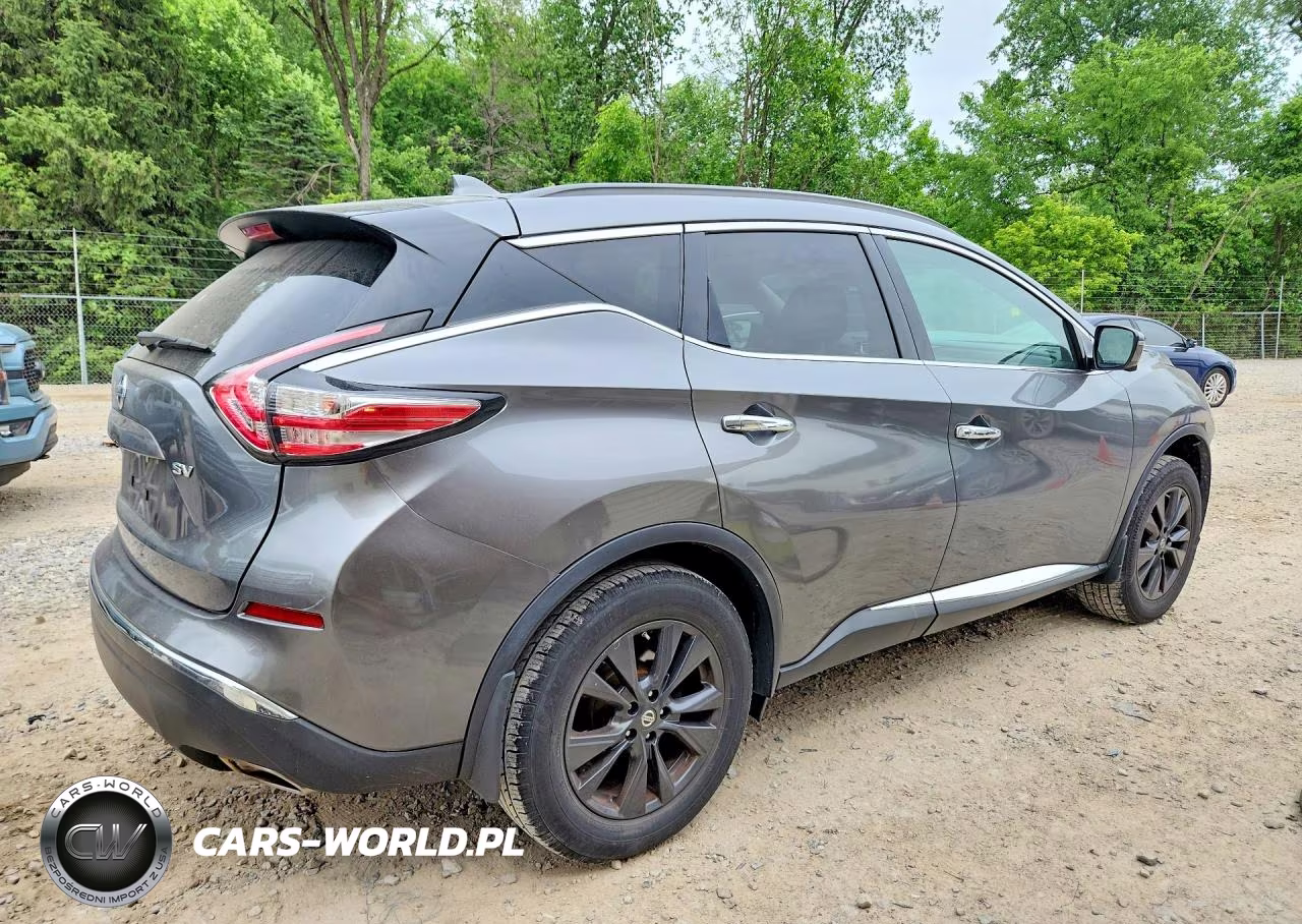 2018 Nissan Murano Sv VIN:5N1AZ2MG1JN195748 - 3