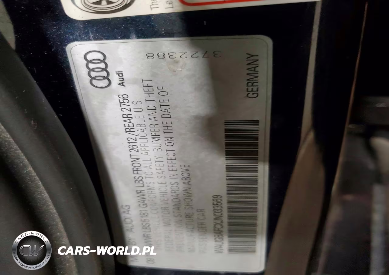 2018 Audi A6 Premium Plus VIN:WAUG8AFCXJN033569 - 12