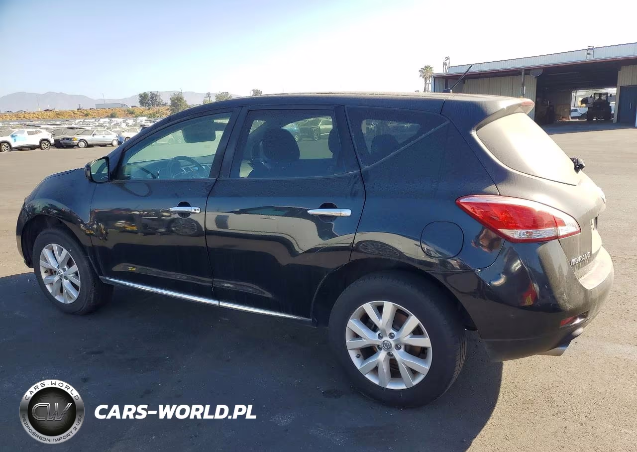 2012 Nissan Murano S VIN:JN8AZ1MU9CW101315 - 2