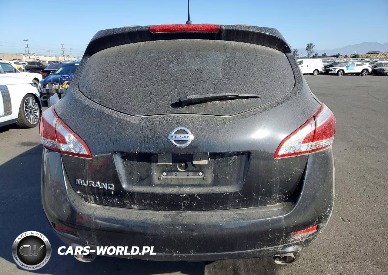 2012 Nissan Murano S VIN:JN8AZ1MU9CW101315 - 6