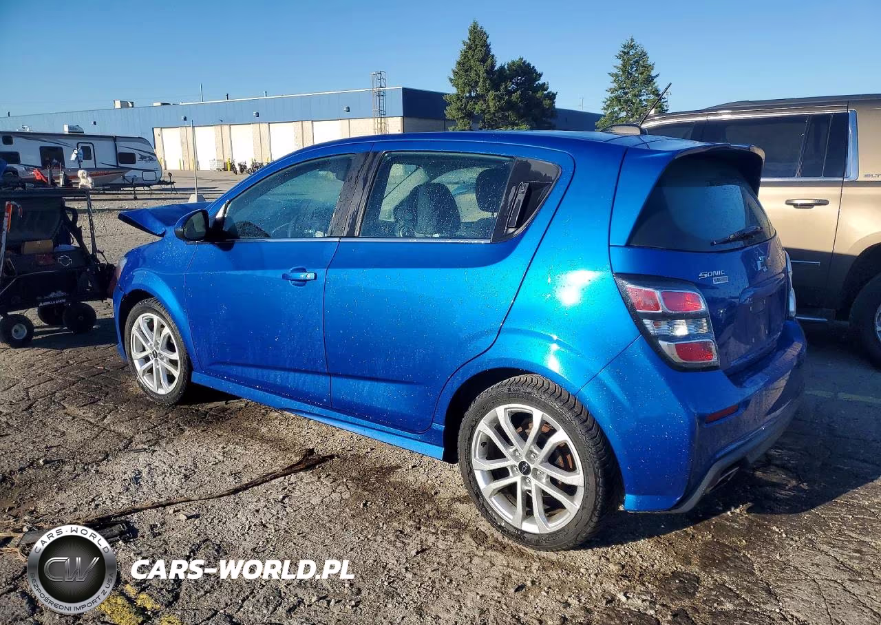 2018 Chevrolet Sonic Lt VIN:1G1JD6SH1J4102747 - 2