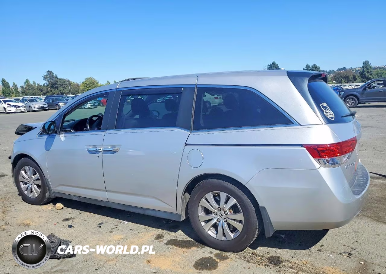2015 Honda Odyssey Exl VIN:5FNRL5H69FB024862 - 2