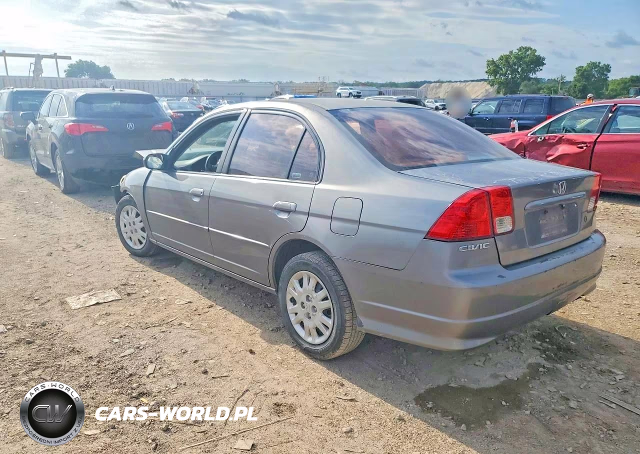 2004 Honda Civic Lx VIN:2HGES16534H610793 - 2