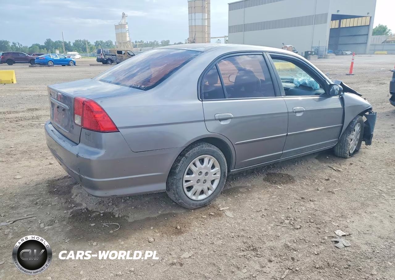 2004 Honda Civic Lx VIN:2HGES16534H610793 - 3