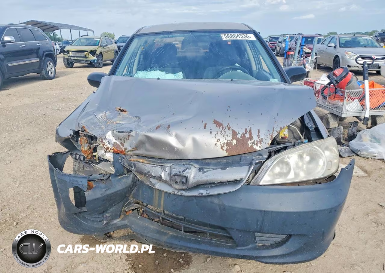 2004 Honda Civic Lx VIN:2HGES16534H610793 - 5