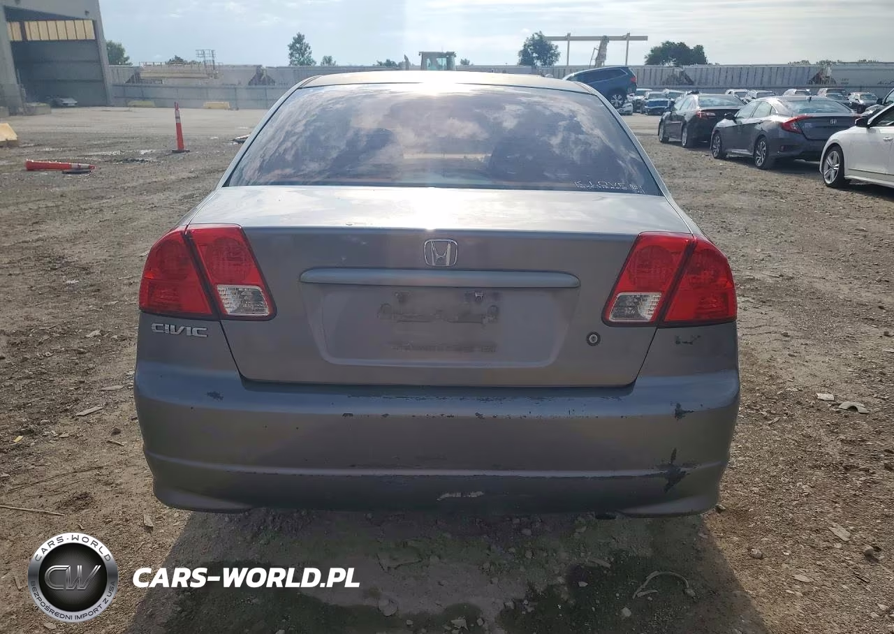 2004 Honda Civic Lx VIN:2HGES16534H610793 - 6