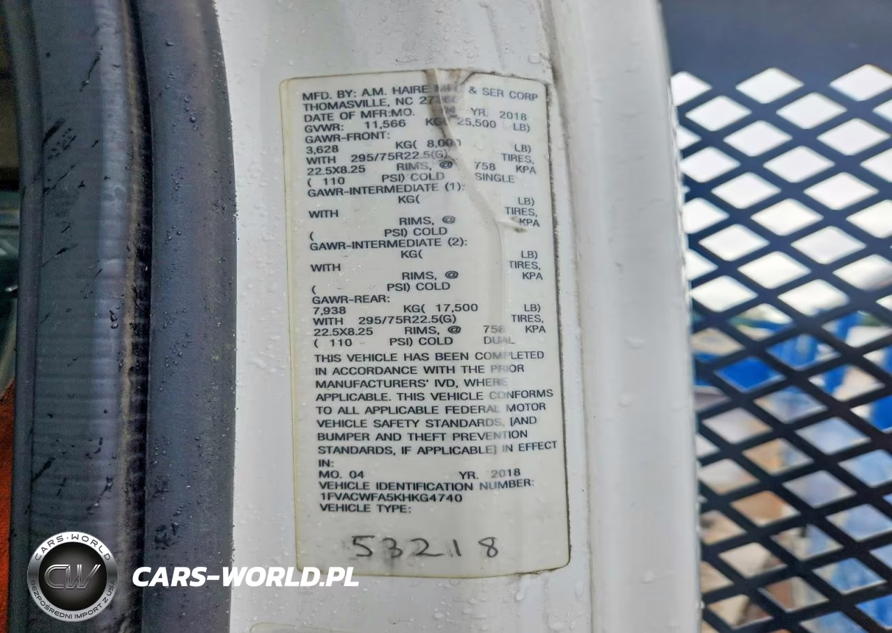 2019 Freightliner M2 106 Medium Duty VIN:1FVACWFA5KHKG4740 - 10