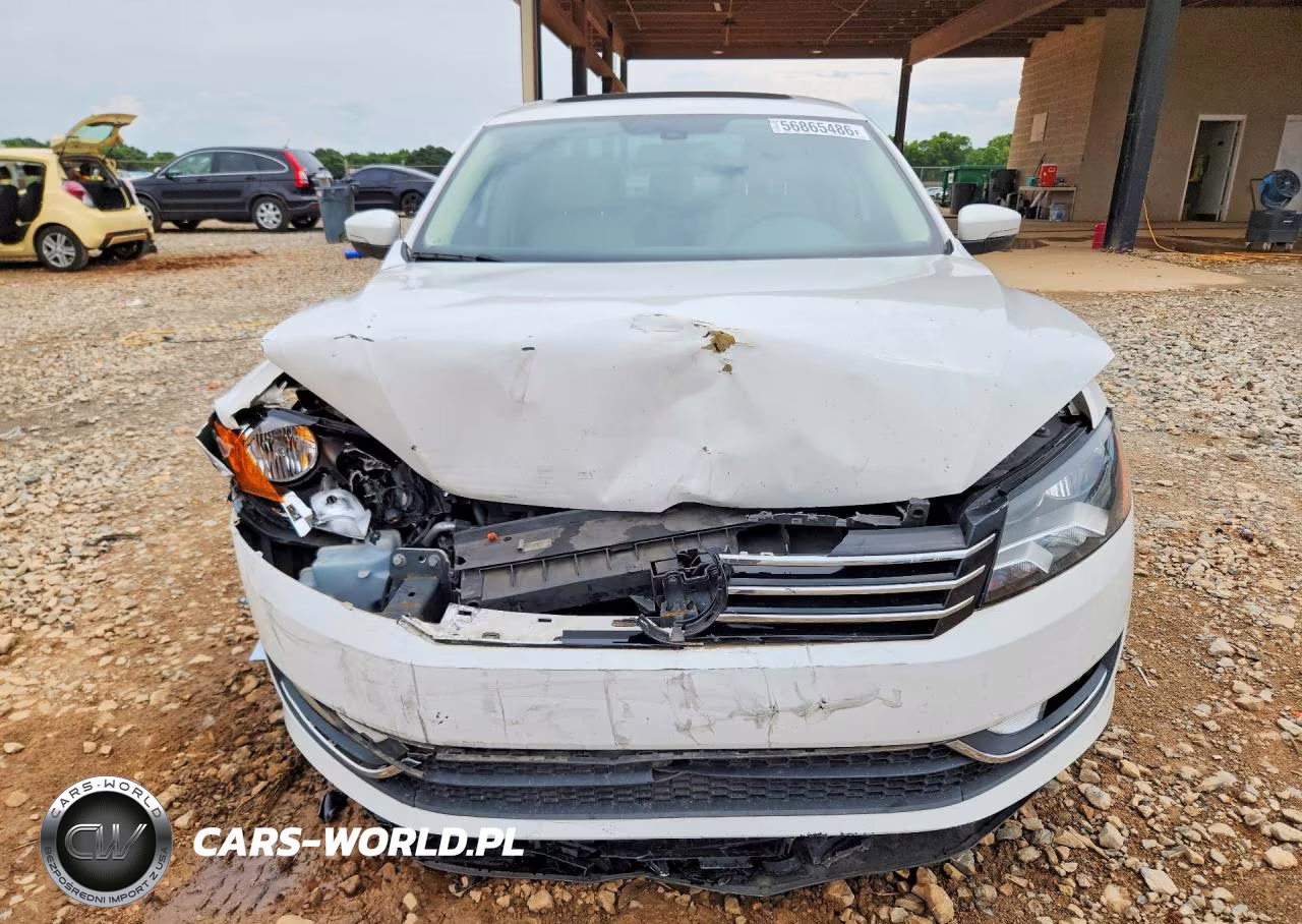 2013 Volkswagen Passat Sel VIN:1VWCM7A3XDC067855 - 5
