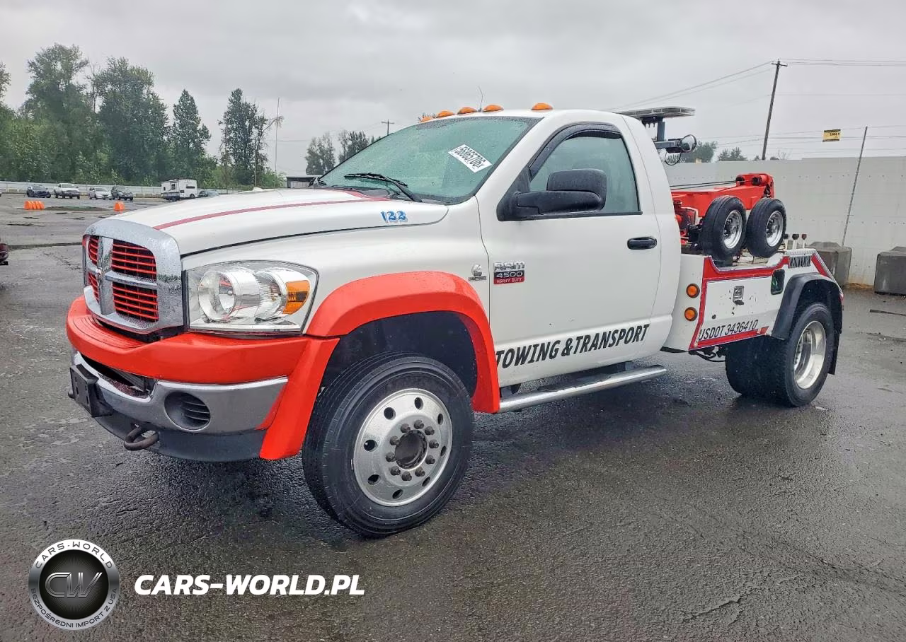 2009 Dodge Ram 4500 S VIN:3D2WC66L39G523460 - 2