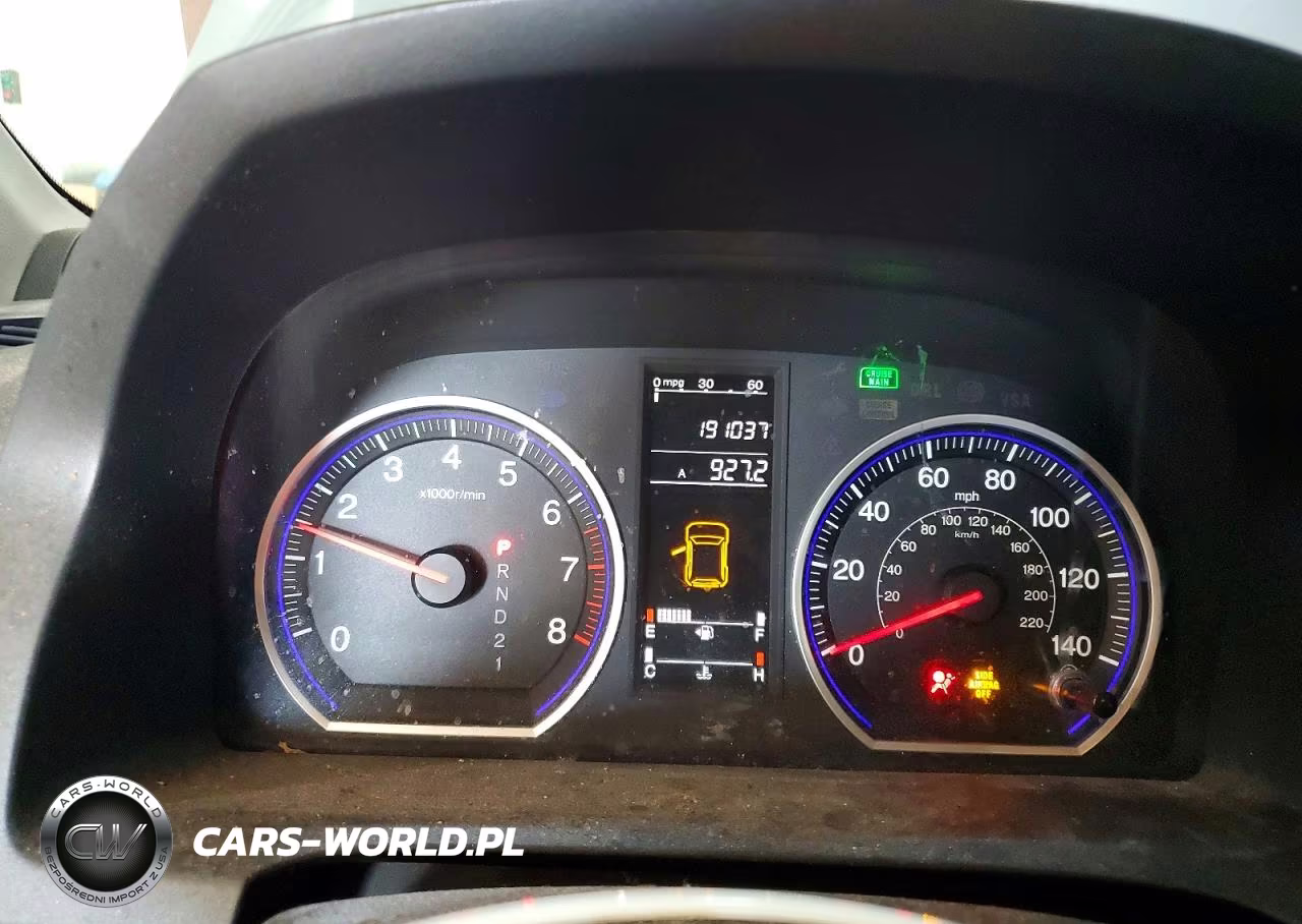 2008 Honda Cr-V Lx VIN:5J6RE48358L019162 - 9