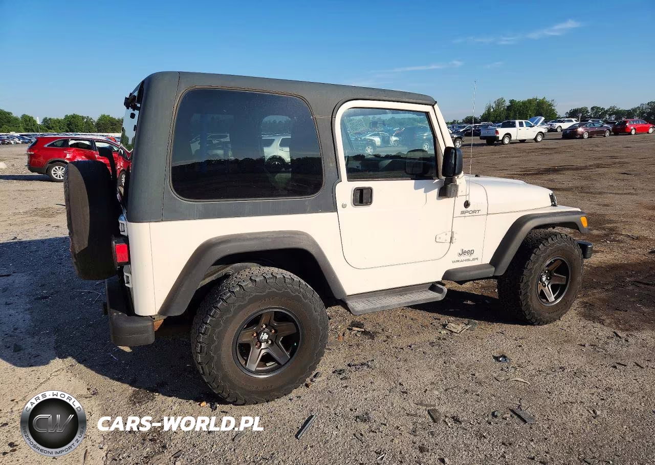 2003 Jeep Wrangler - Tj Sport VIN:1J4FA49S23P371332 - 3