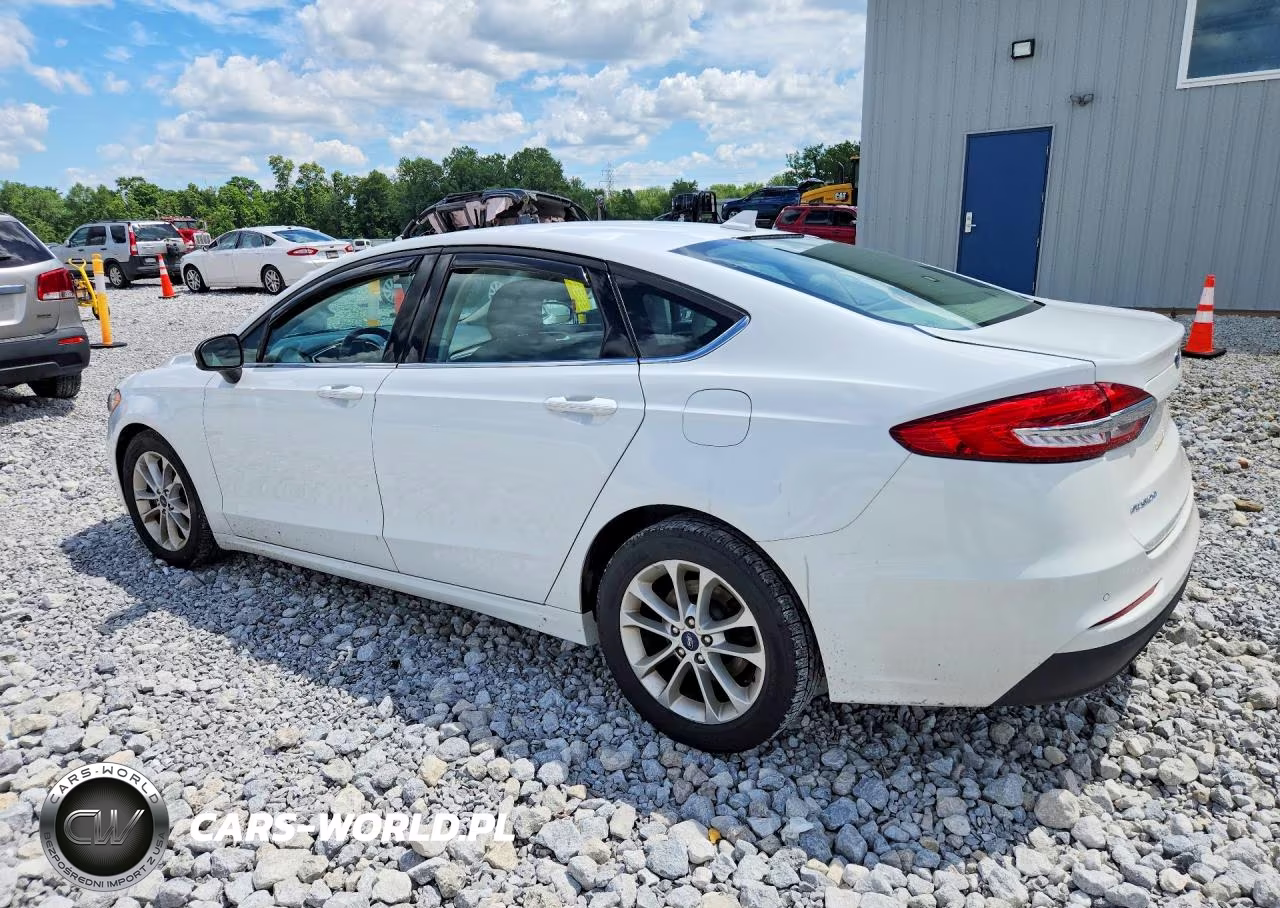 2019 Ford Fusion Se VIN:3FA6P0HD0KR203735 - 2