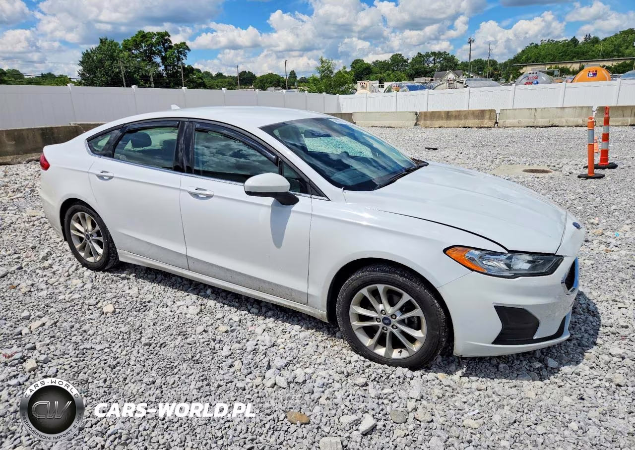 2019 Ford Fusion Se VIN:3FA6P0HD0KR203735 - 4