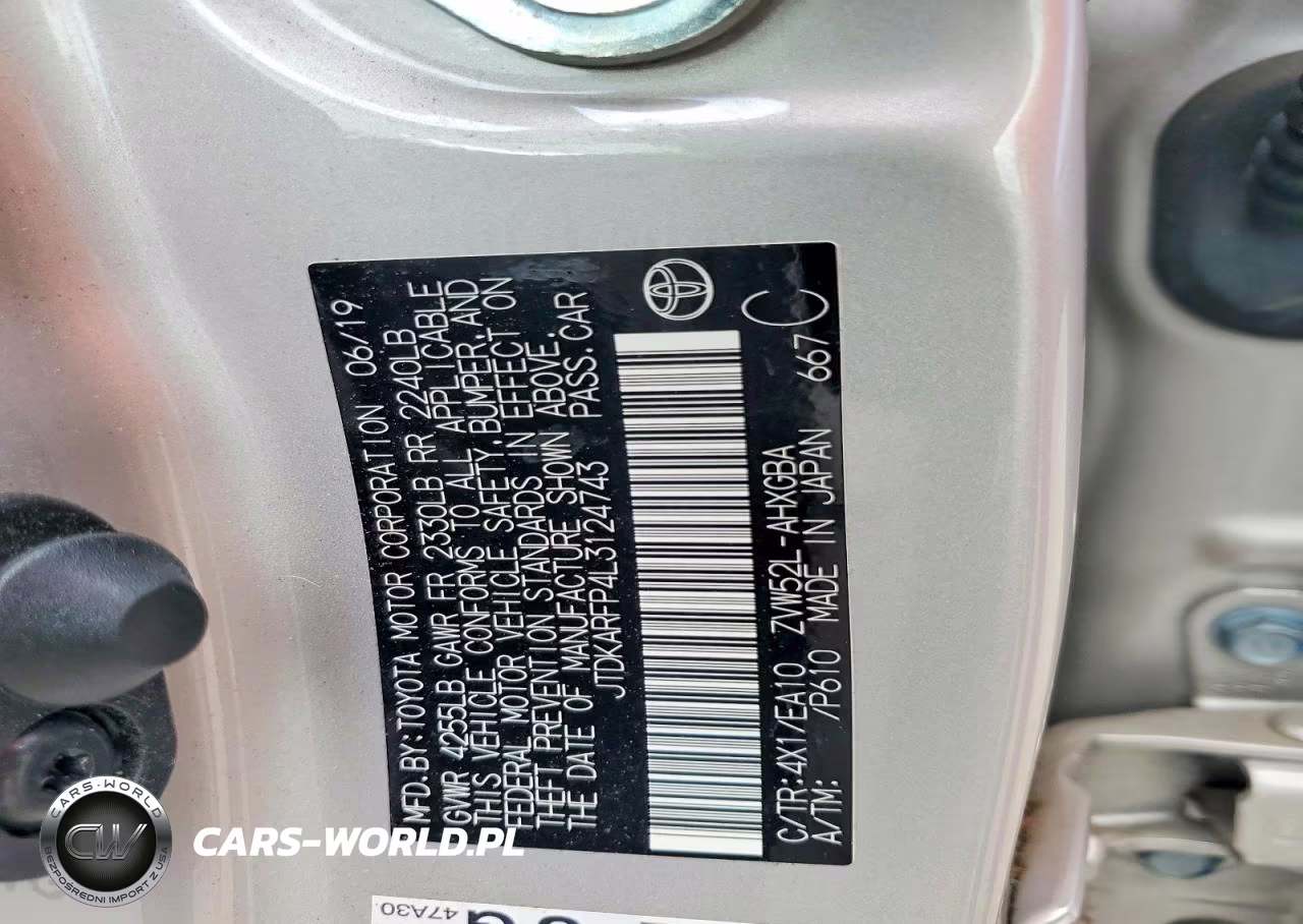 2020 Toyota Prius Prime Xle VIN:JTDKARFP4L3124743 - 12