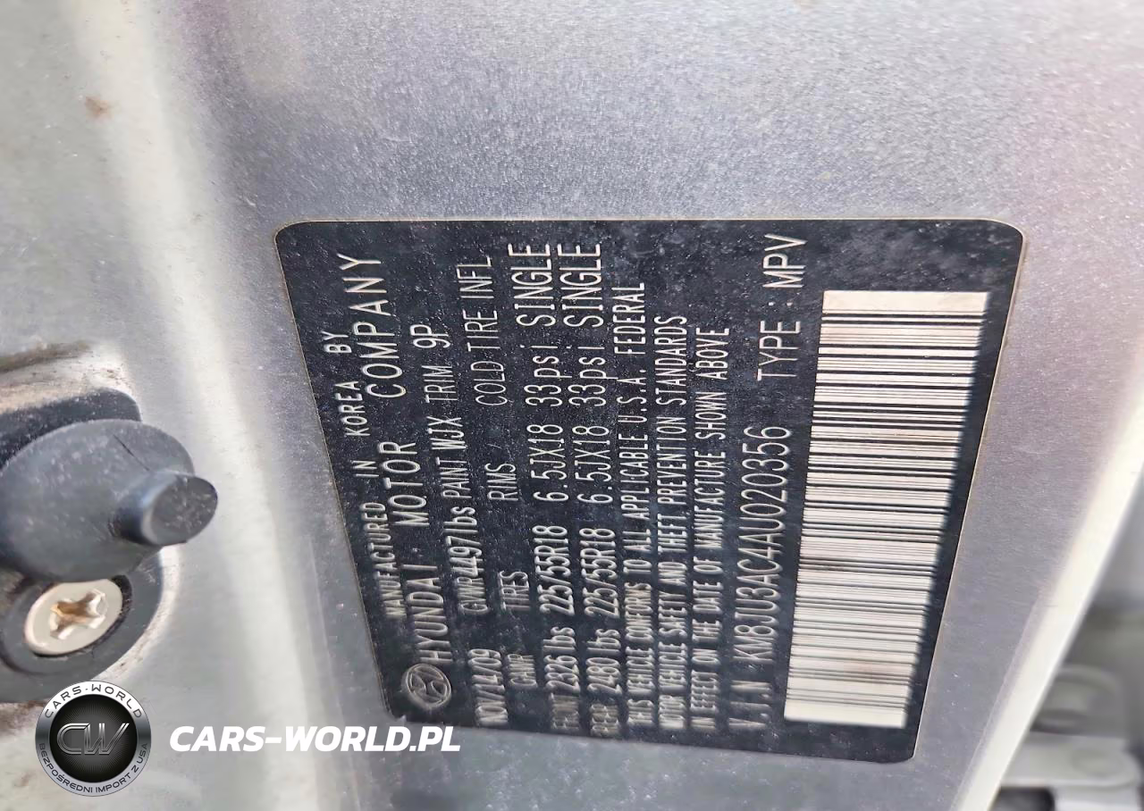 2010 Hyundai Tucson Limited VIN:KM8JU3AC4AU020356 - 12