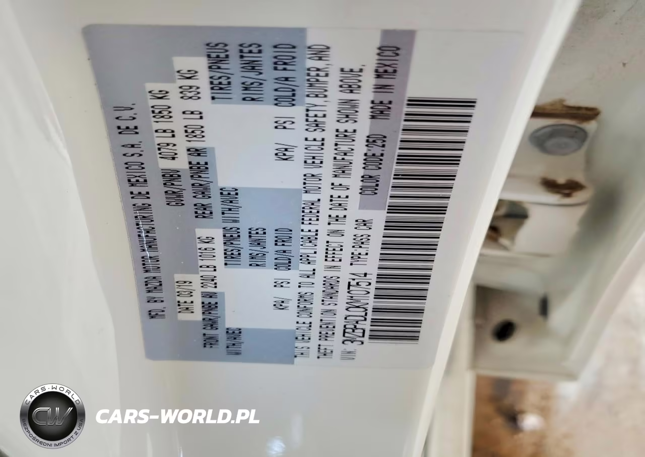 2019 Mazda 3 Preferred VIN:3MZBPADL0KM107514 - 13