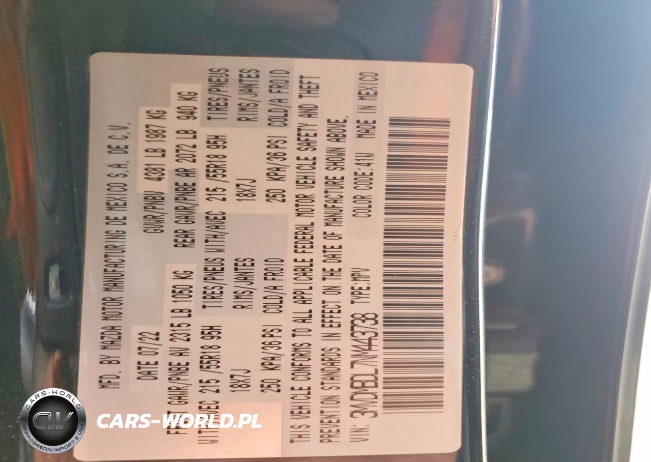 2022 Mazda Cx-30 Premium VIN:3MVDMBDL7NM443738 - 12