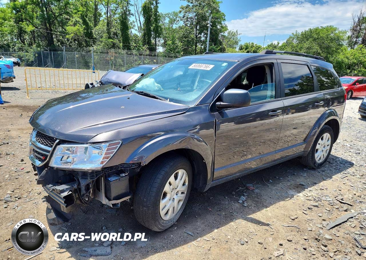 2018 Dodge Journey Se VIN:3C4PDCAB1JT152460 - 1