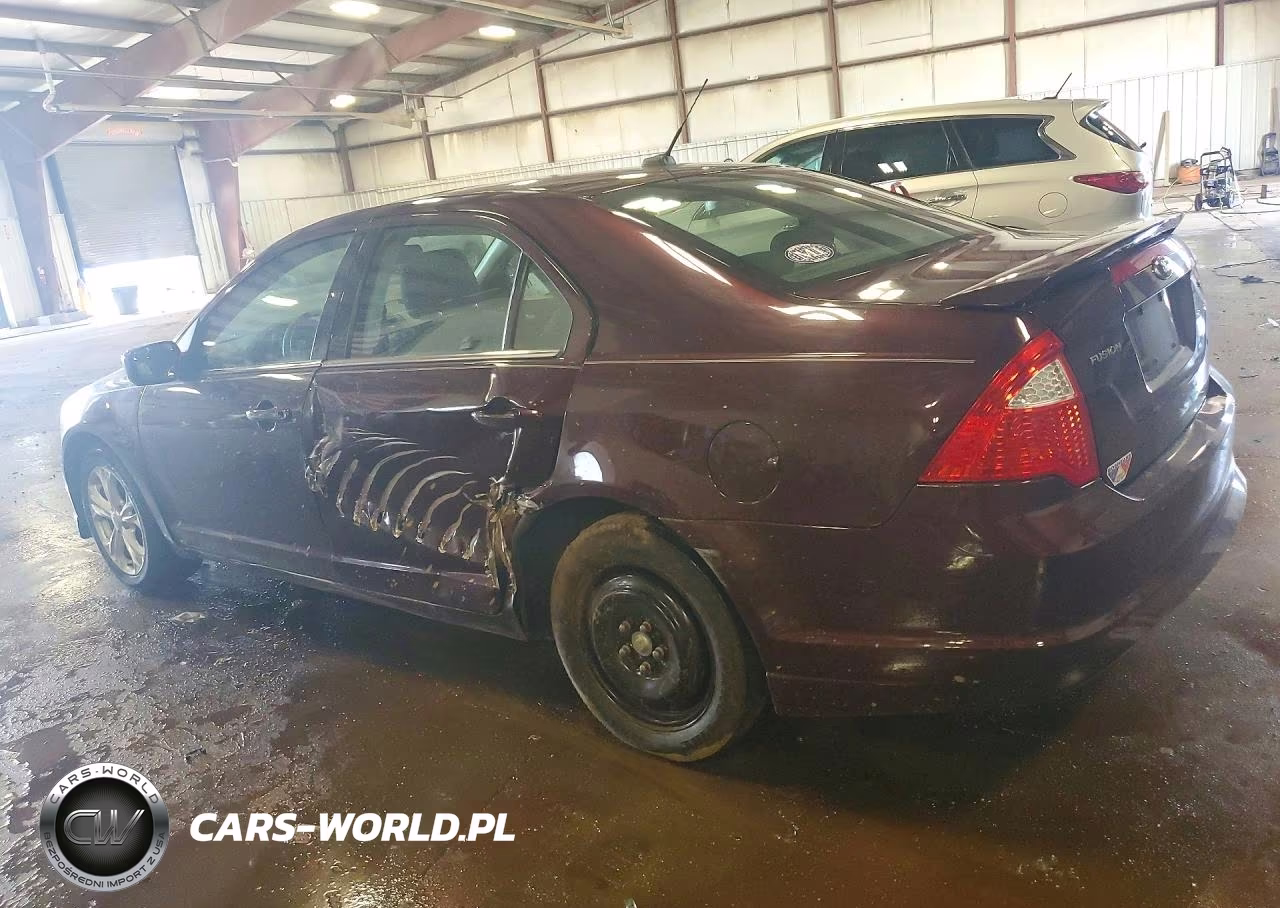 2012 Ford Fusion Se VIN:3FAHP0HA2CR376267 - 2