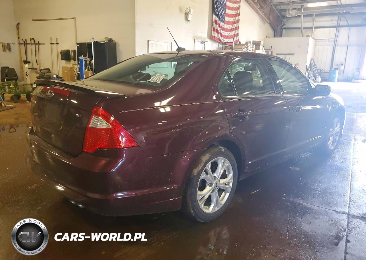 2012 Ford Fusion Se VIN:3FAHP0HA2CR376267 - 3