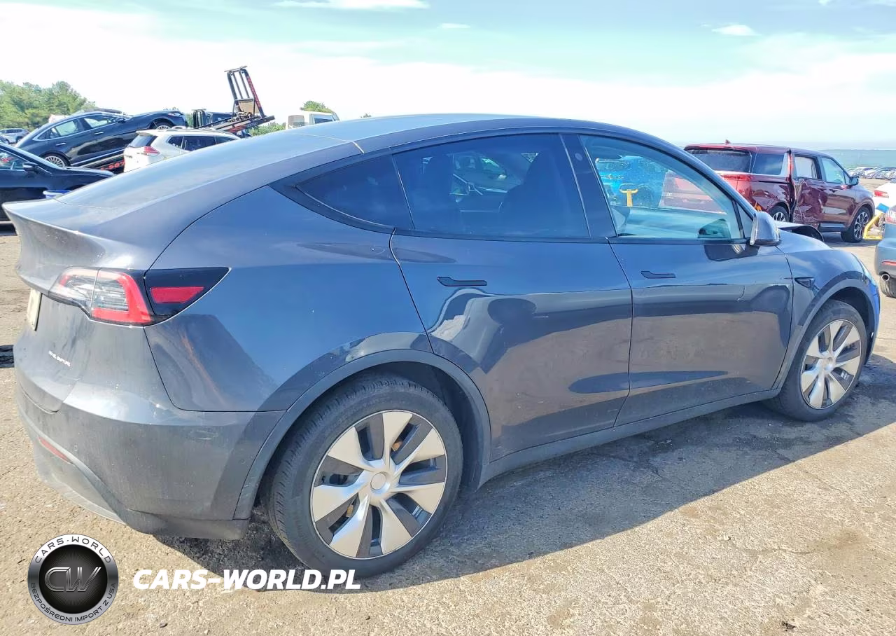 2022 Tesla Model Y VIN:7SAYGDEE7NF357438 - 3