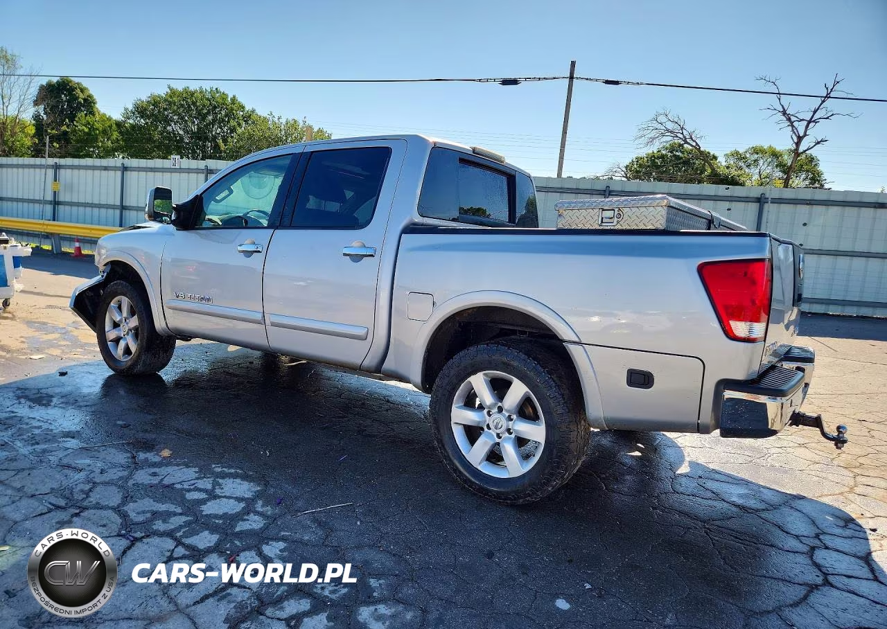 2012 Nissan Titan Sv VIN:1N6BA0EC8CN323371 - 2