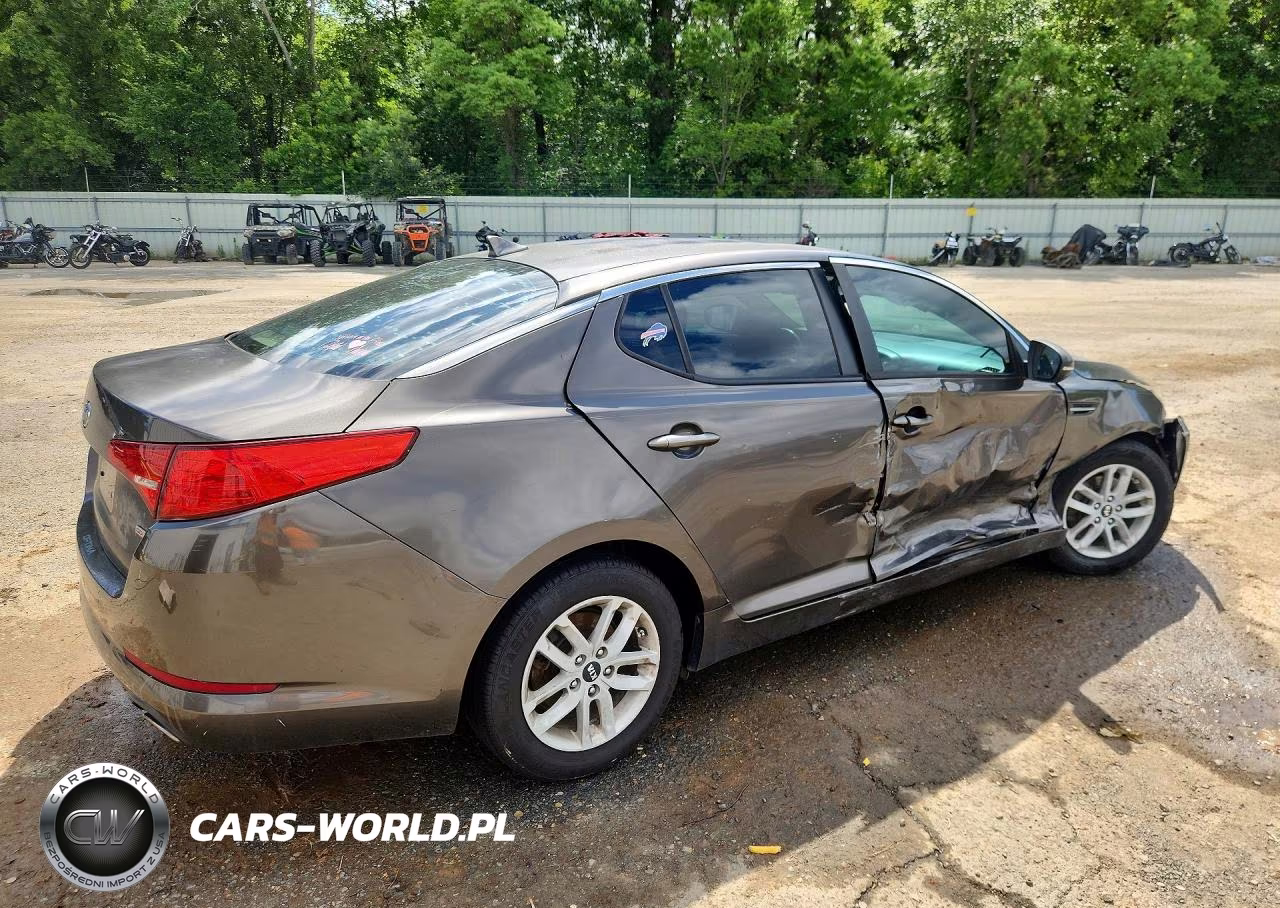 2011 Kia Optima Lx VIN:KNAGM4A74B5132817 - 3